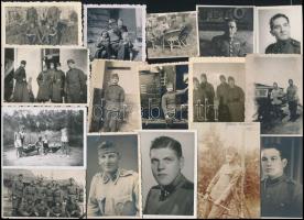 cca 1915 -1941 23 db katona fotó