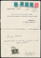 Vegyes katonai levelezőlap és boríték tétel