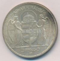 1930. 5P Ag "Horthy jobbra" T:2 karc
Adamo P8