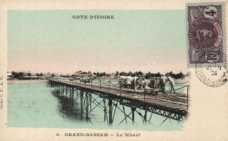 Grand-Bassam, wharf