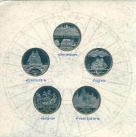 Hollandia 1995. 2Ecu 5klf db "Vitorlázás" szettben T:BU Tanúsítvánnyal!