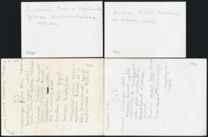 Motorversenyezők motorjaikon (Lukavecz, Paulini, stb.), valamint Dr. Demjén Miklós motoros temetése,...