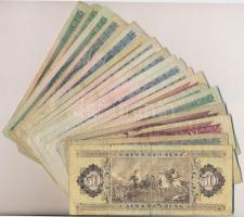 20db-os vegyes magyar forint bankjegy tétel T:III,III-