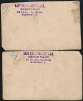 cca 1935 Horthy Miklós kormányzó katonai díszünnepségen, 3 db korabeli fotó, East Press Agency, háto...