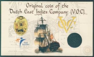 Hollandia 1753. 1Duit "VOC" emléklapon