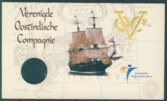 Hollandia 1753. 1Duit "VOC" emléklapon