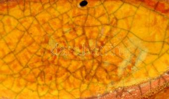 Gorka Géza (1895-1971): Sellő. Repesztett mázas kerámia, jelzett (Nográdverőce), h:17,5 cm, m:13 cm