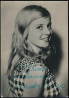 Alessandra Panaro (1939-) olasz színésznő aláírt fotója / autograph signature of  Italian actress