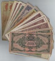 Vegyes: 69db-os pengő bankjegy tétel T:III,III-
