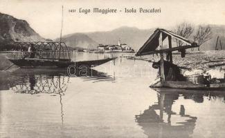 Lago Maggiore, Isola Pescatori, ship (gluemark)