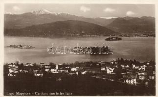 Lago Maggiore, Carciano con le tre Isole