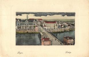 1915 Lugos, Lugoj; híd. W.L. 6761. Szidon József kiadása / bridge (EB)