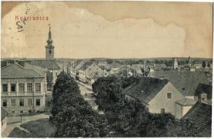 Kapronca, Kopreinitz, Koprivnica; látkép templommal. W.L. Bp. 1535. / general view with church (fl)