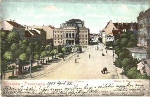 1905 Pozsony, Pressburg, Bratislava; színház / theatre