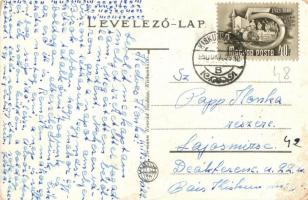 Kiskunhalas, vasútállomás. Tirmann Konrád kiadása (Rb)