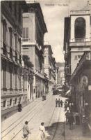 Genova Genoa; Via Balbi / street (EK)