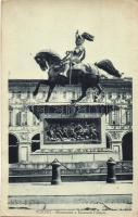 Torino, Turin; Monumento a Emanuele Filiberto / statue