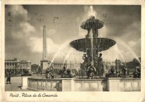 Paris, Place de la Concorde / square, fountain (EK)