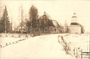 1923 Ilmajoki, Ilmajoeu kirkko / church. winter photo