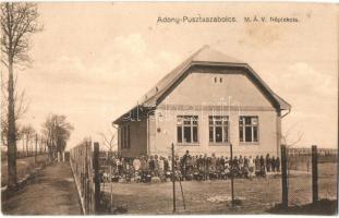 Adony-Pusztaszabolcs, MÁV népiskola (EK)