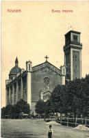 Késmárk, Kezmarok; Evangélikus templom. W. L. Bp. 2898. / Lutheran church (EK)