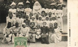 Dahomey, Ecole de Filles / girl school
