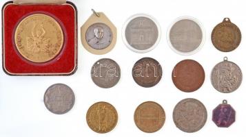 14db-os vegyes külföldi emlékérem, zseton és medál tétel T:vegyes 14pcs of various commemorative coins, medals and jetons C:mixed