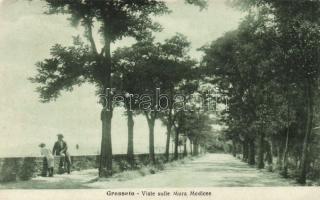 Grosseto, Viale sulle Mura Medicee / street (EK)