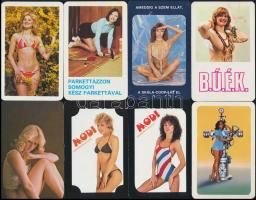 1978-1984 15 db szexi kártyanaptár