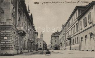 Cuneo, Palazzo Prefettura e Intendenza di Finanza / palaces, street