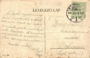 Kolozsvár, Cluj; Szamosi vashíd. W. L. 992. / Somes river bridge (fl)