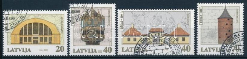2000 800 éves Riga városa sor Mi 523-526
