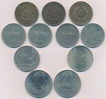 NDK 1969-1972. 5M (7x) + 1972-1973. 10M (2xklf) + 1972. 20M (2x) forgalmi emlékkiadások T:2,2-
GDR ...