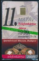 1999 MATÁV telefonkártya börze használatlan telefonkártya, bontatlan csomagolásban. Csak 2000 db! Sorszámozott. / Unused phone card