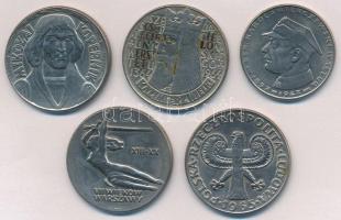 Lengyelország 1959-1967. 10Zl Cu-Ni (4xklf) forgalmi emlékkiadások T:2,2- fo.
Poland 1959-1967. 10 ...