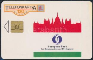 1992 EBRD bank. Használatlan telefonkártya, csomagolásban