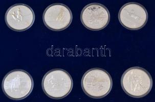 NSZK 1988. 8klf Ag emlékérem "6. Labdarúgó-Európa-bajnokság" díszdobozban, német nyelvű ta...