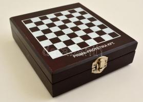 Úti sakk-készlet + bornyitó készlet