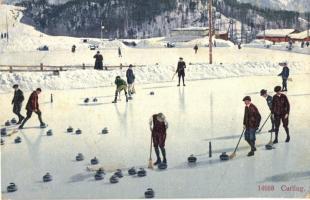 Curling, winter sport (EB)
