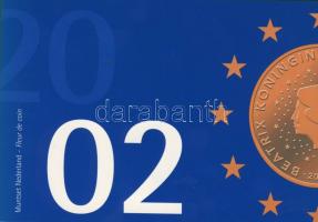 Hollandia 2002. 1c-2€ 8klf db, szettben T:BU