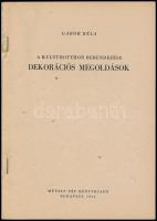 Gábor Béla: A kultúrotthon berendezése dekorációs megoldások. A kultúrotthon-vezetők kézikönyvtára. ...
