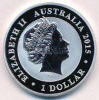 Ausztrália 2015. 1$ Ag "Kookaburra" (1oz/0.999) T:PP 
Australia 2015. 1 Dollar Ag "K...