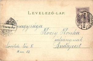 1900 Budapest V. Országház. G. Rüger & Co. Photogr. Erdélyi (EK)