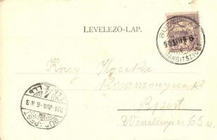 1901 Budapest XIII. Margitsziget, Főhercegi palota. Mezei Antalné kiadása (EK)