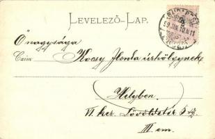 1899 Budapest XIV. Városligeti tó (EK)