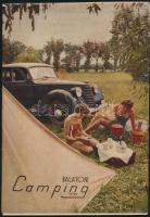 1959 Balatoni Camping, ismertető prospektus, kiadja az Országos Idegenforgalmi Tanács, 60p