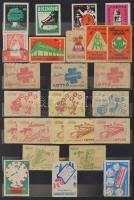 kb 600 darabos gyufacímke gyűjtemény berakóban