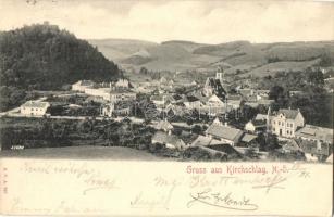 Kirchschlag, Burgruine / general view, castle ruins (EK)