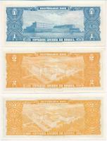 Brazília 1954-1958. 1C + 1954-1958. 2C + 1955. 2C + 1964. 5C + 1962. 20C T:I
Brazil 1954-1958. 1 Cr...