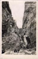 1941 Békás-szoros, Cheile Bicazului; gorge. Foto Ambrus (EK)
